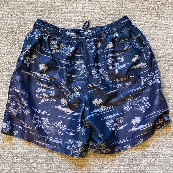OP men's blue island basic swim short Sz L (36-38) - Picture 2 of 5
